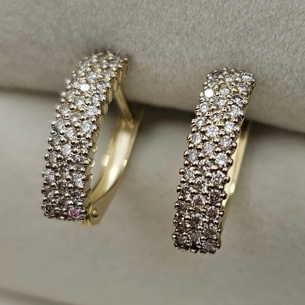 Серьги Deimantas 107422461 3,25гр 0,583ct. купить,NaN