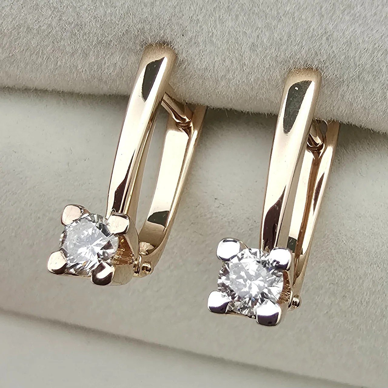 Серьги Deimantas 107108060 2,98гр 0,392ct. купить,NaN