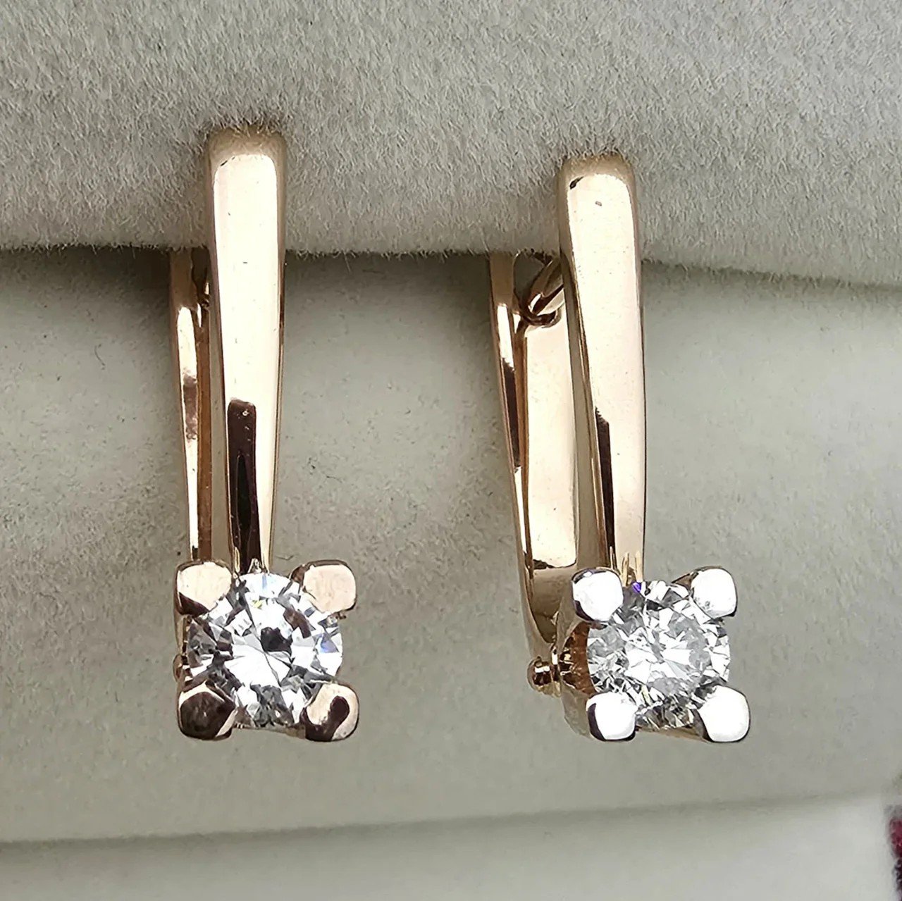 Серьги Deimantas 107108060 2,98гр 0,392ct. купить,NaN