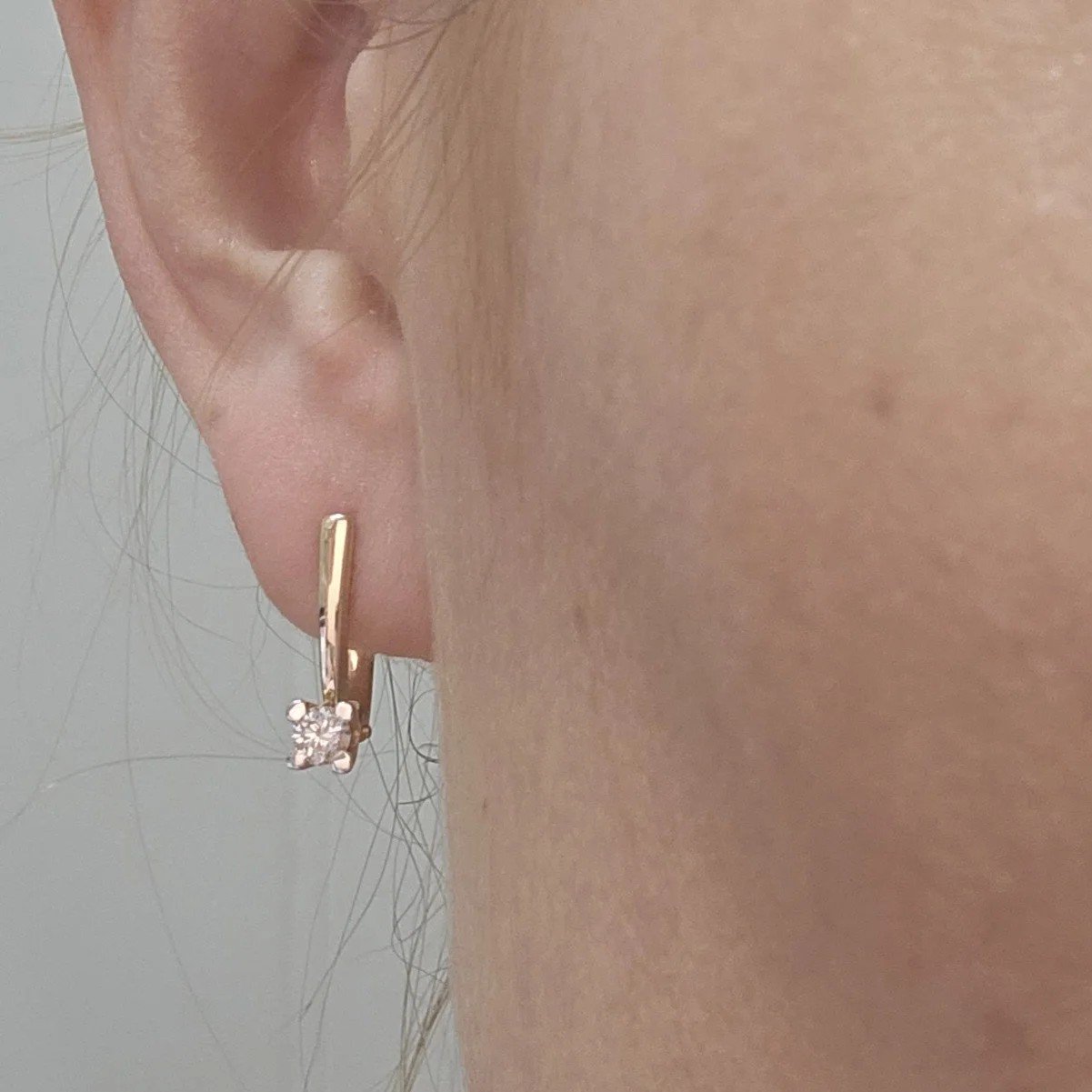 Серьги Deimantas 107108060 2,98гр 0,392ct. купить,NaN