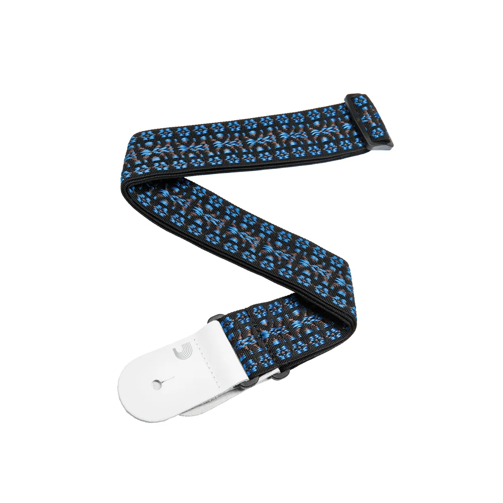 Ремень для гитары Planet Waves 50G05 Hootenanny Blue черно-синий