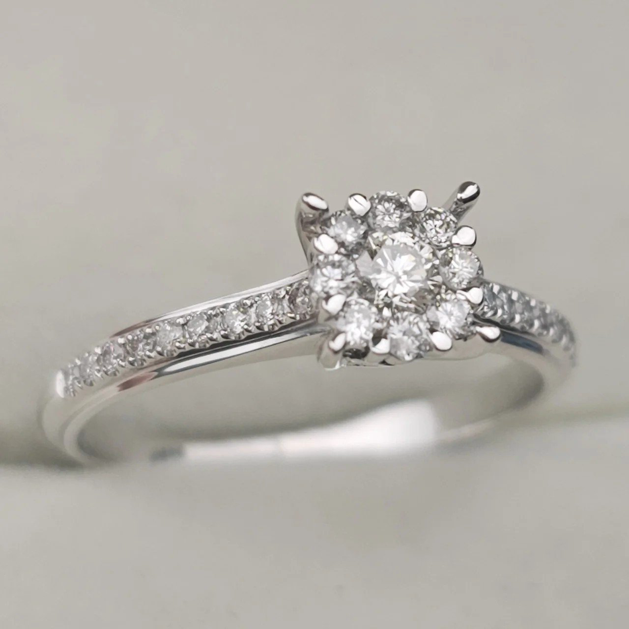 Кольцо Deimantas 106864380 16,5р 1,91гр 0,3ct. купить,NaN
