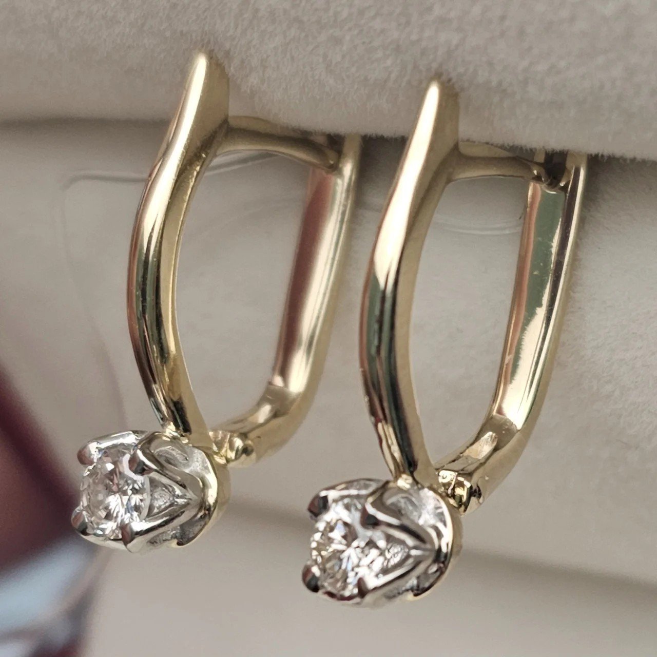 Серьги Deimantas 106931999 3,02гр 0,31ct. купить,NaN