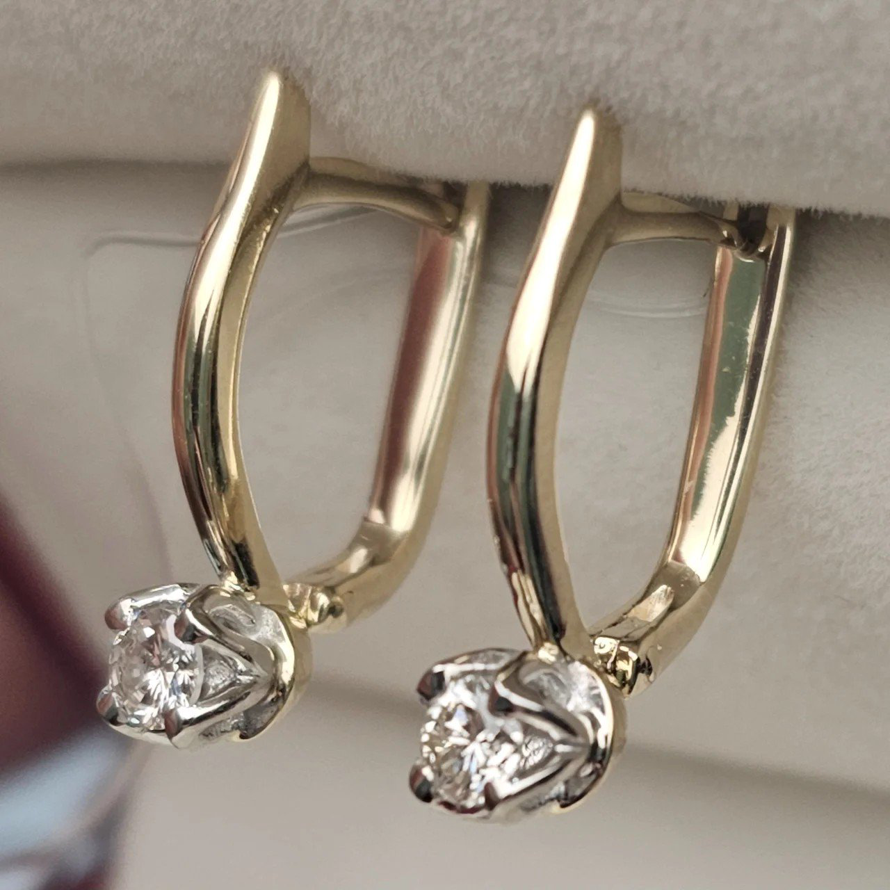 Серьги Deimantas 106931999 3,02гр 0,31ct. купить,NaN