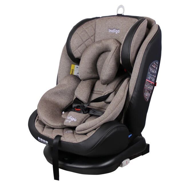Автокресло Indigo Aero Isofix ST-3 Beige  купить,NaN