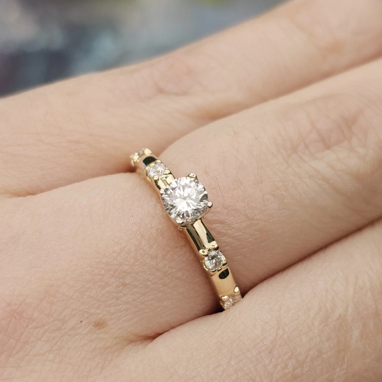 Кольцо Deimantas 106864464 16,5р 3,02гр 0,49ct. купить,NaN