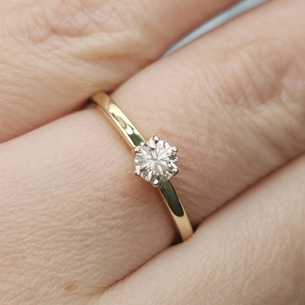 Кольцо Deimantas 106931539 17р 2гр 0,308ct. купить,NaN