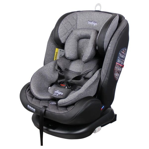 Автокресло Indigo Aero Isofix ST-3 Grey купить,NaN