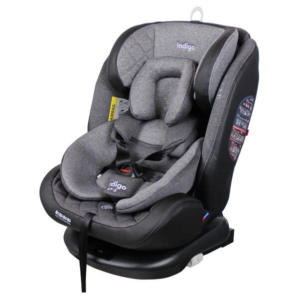 Автокресло Indigo Aero Isofix ST-3 Grey купить,NaN