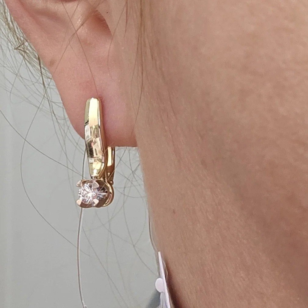 Серьги Deimantas 106932329 4,37гр 0,32ct. купить,NaN