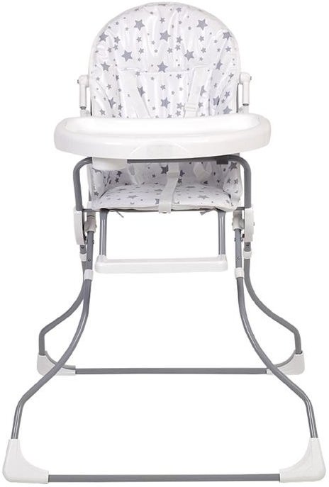 Стульчик для кормления Polini kids 152 Звезды White-Grey купить,NaN