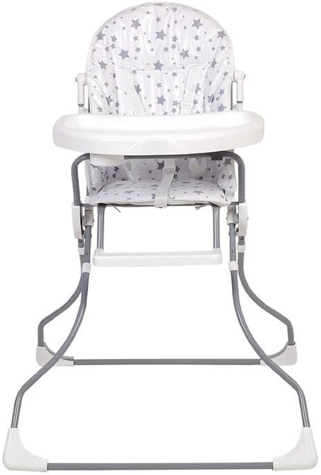 Стульчик для кормления Polini kids 152 Звезды White-Grey купить,NaN