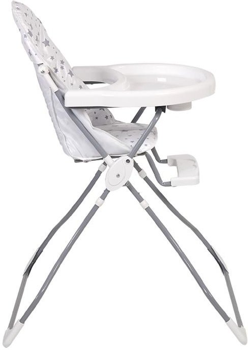 Стульчик для кормления Polini kids 152 Звезды White-Grey купить,NaN