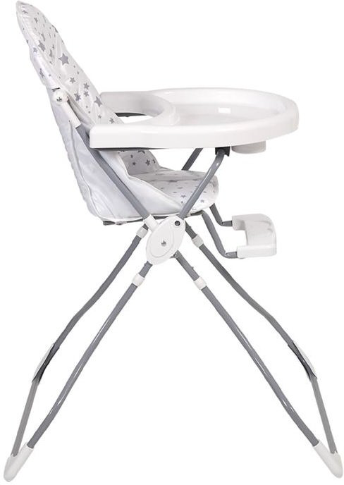 Стульчик для кормления Polini kids 152 Звезды White-Grey купить,NaN