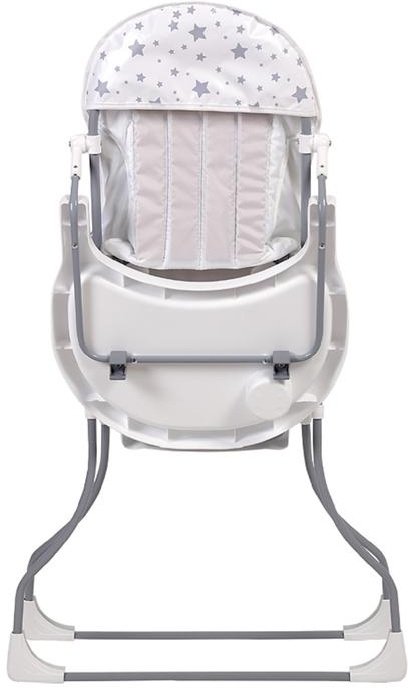 Стульчик для кормления Polini kids 152 Звезды White-Grey купить,NaN