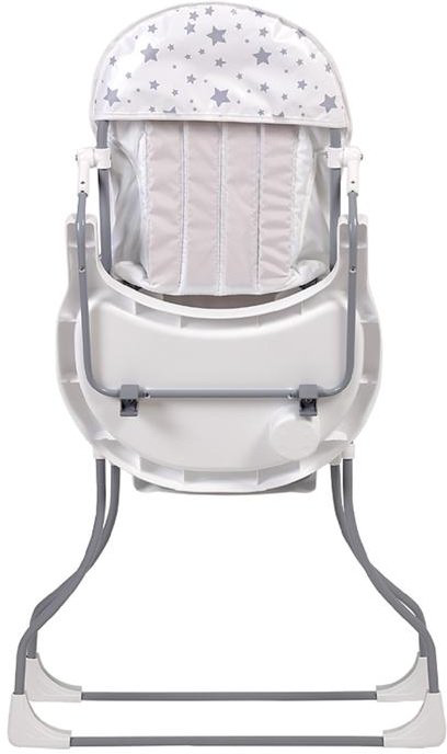Стульчик для кормления Polini kids 152 Звезды White-Grey купить,NaN