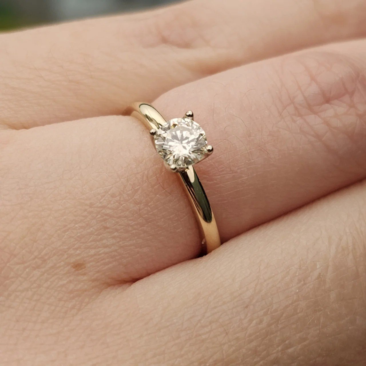 Кольцо Deimantas 106864391 16,5р 2,31гр 0,5ct. купить,NaN