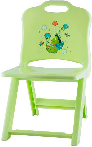 Стул детский Полимербыт Joy 4361301 зеленый купить,NaN