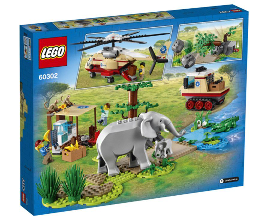 Конструктор Lego City Операция по спасению зверей  60302 купить,NaN