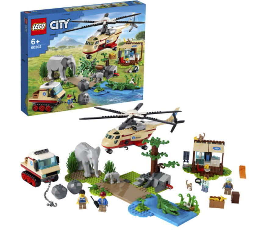 Конструктор Lego City Операция по спасению зверей  60302 купить,NaN