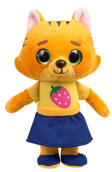 Мягкая игрушка Кошечки Собачки Буся  со звуком 25см купить,NaN