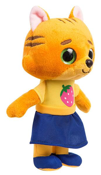 Мягкая игрушка Кошечки Собачки Буся  со звуком 25см купить,NaN
