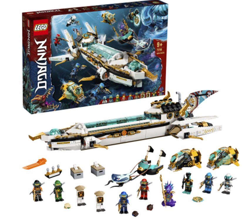 Конструктор Lego Ninjago Подводный Дар Судьбы 71756 купить,NaN