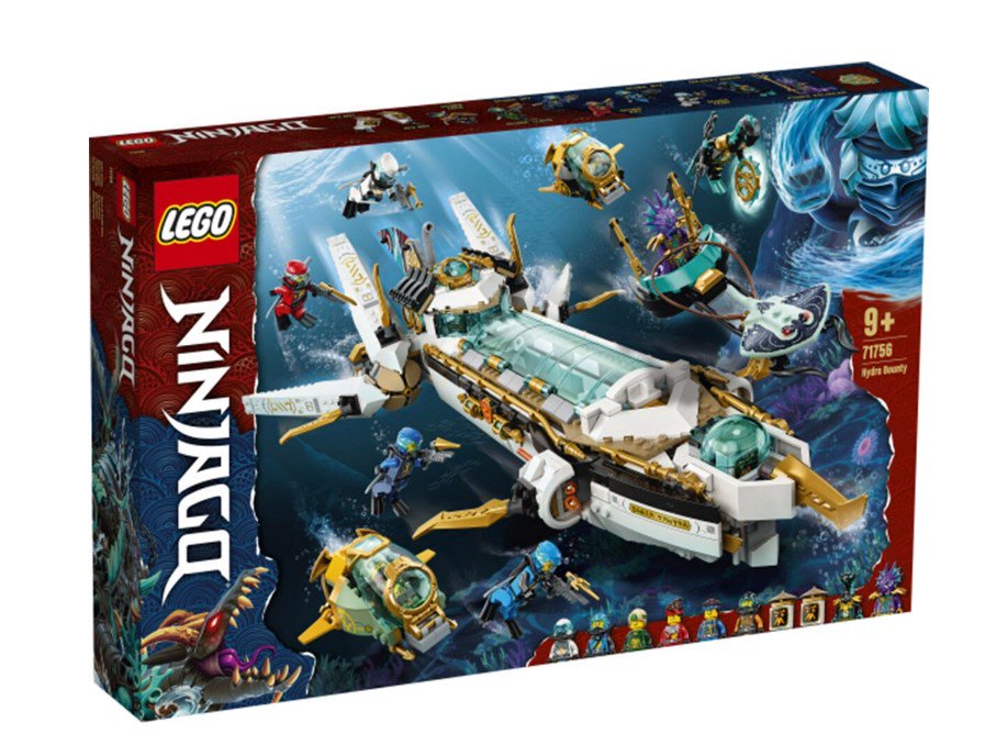 Конструктор Lego Ninjago Подводный Дар Судьбы 71756 купить,NaN