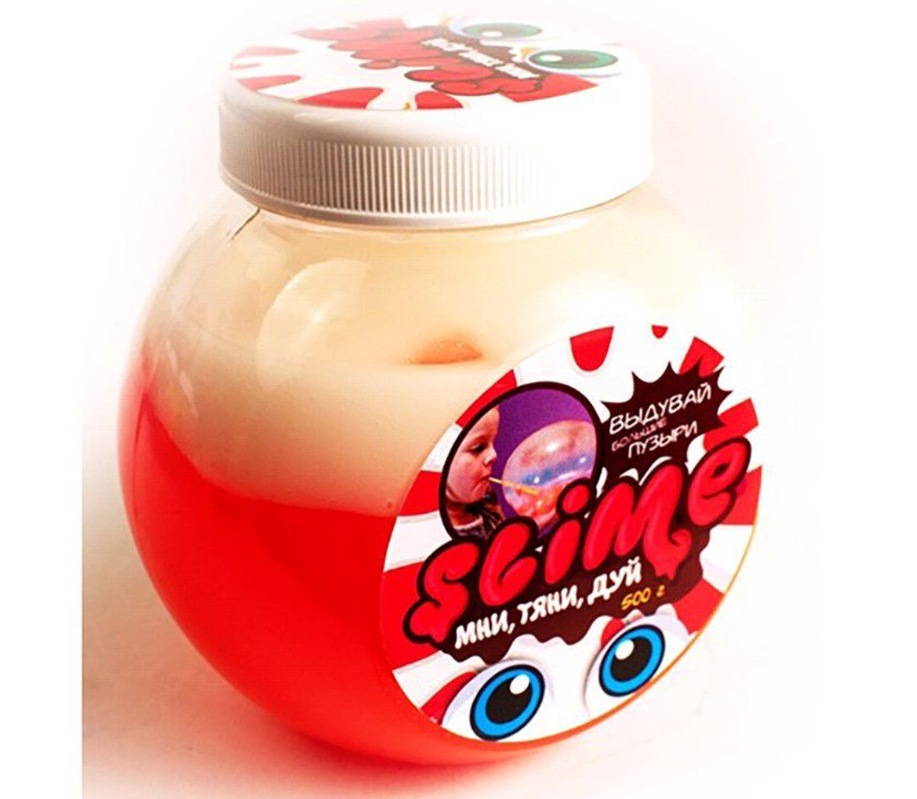 Слайм Slime Mega Mix   S500-10  розовый-белый 500гр      купить,NaN