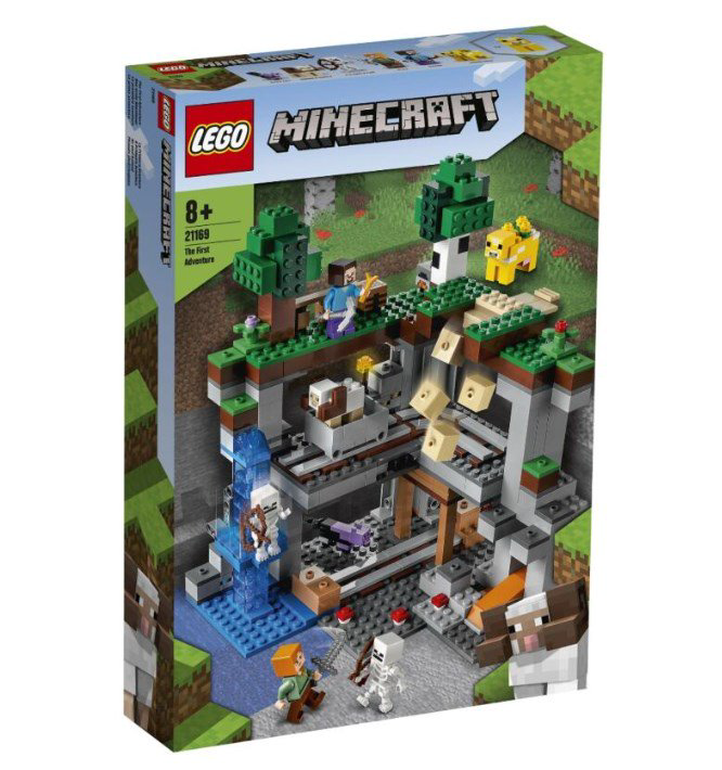 Конструктор Lego Minecraft Первое приключение  21169 купить,NaN