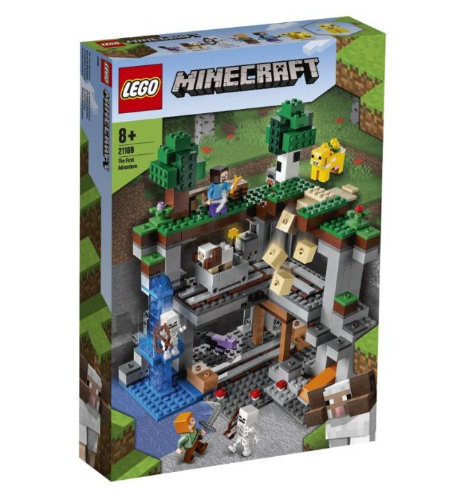 Конструктор Lego Minecraft Первое приключение  21169 купить,NaN