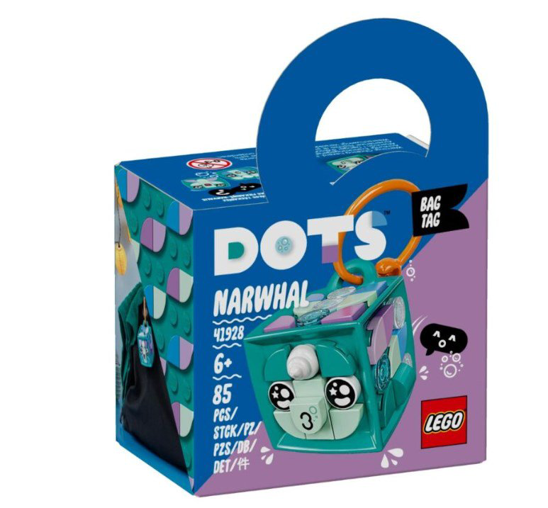 Конструктор Lego DOTs Брелок Нарвал  41928 купить,NaN