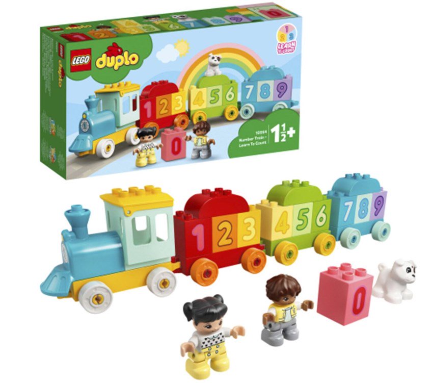 Конструктор Lego Duplo Поезд с цифрами-учимся считать  10954 купить,0
