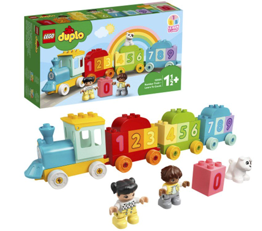 Конструктор Lego Duplo Поезд с цифрами-учимся считать  10954 купить,NaN