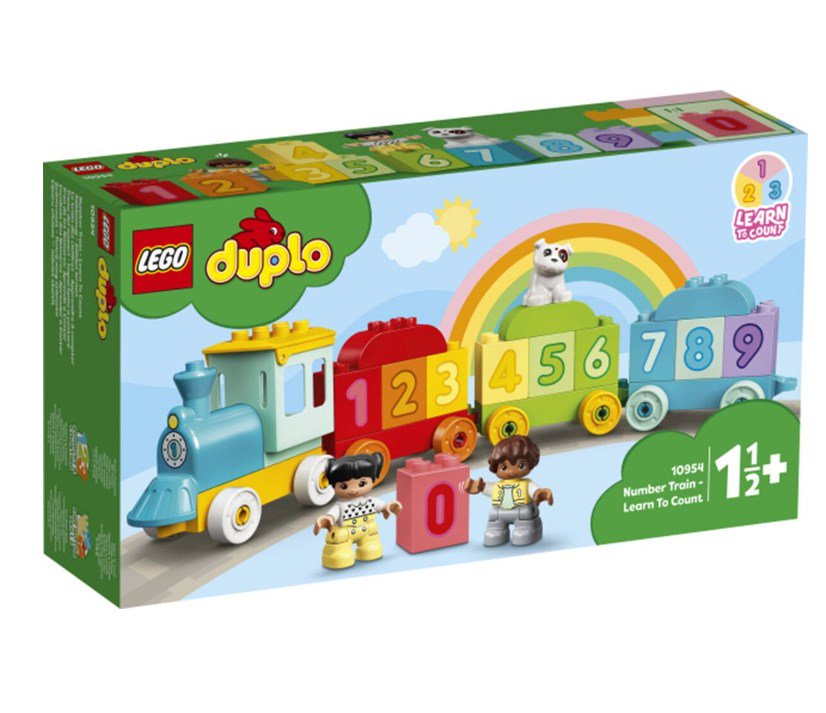 Конструктор Lego Duplo Поезд с цифрами-учимся считать  10954 купить,0
