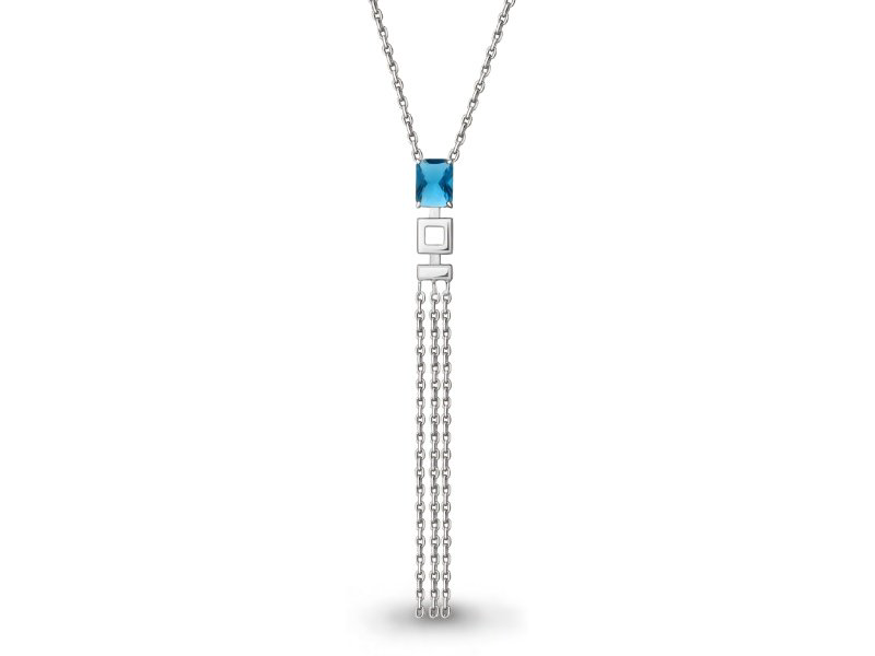 Колье Aquamarine 7364893 2,82гр. 40см купить,NaN