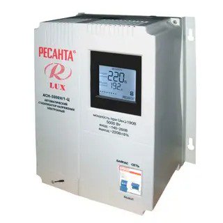 Стабилизатор Ресанта АСН-5000 Н/1-Ц Lux