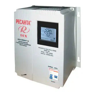 Стабилизатор Ресанта АСН-5000 Н/1-Ц Lux