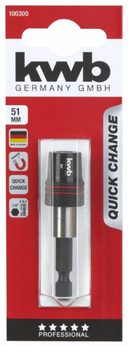 Держатель бит KWB 100300 SB 1/4” 1 шт
