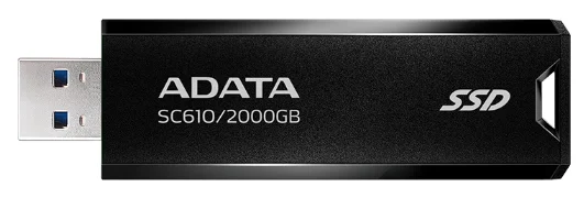 USB-флешка Adata SC610 SC610-2000G-CBK/RD 2Tb Black-Red