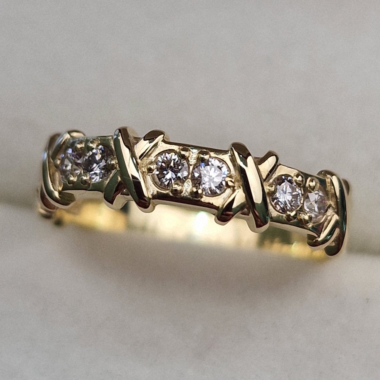 Кольцо Deimantas 100358701 17р 2,32гр 0,26ct. купить,NaN