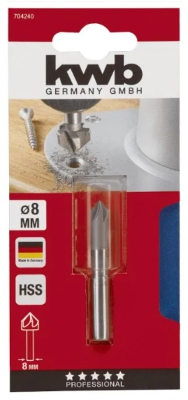 Зенковка KWB HSS 704240 8 мм 1 шт