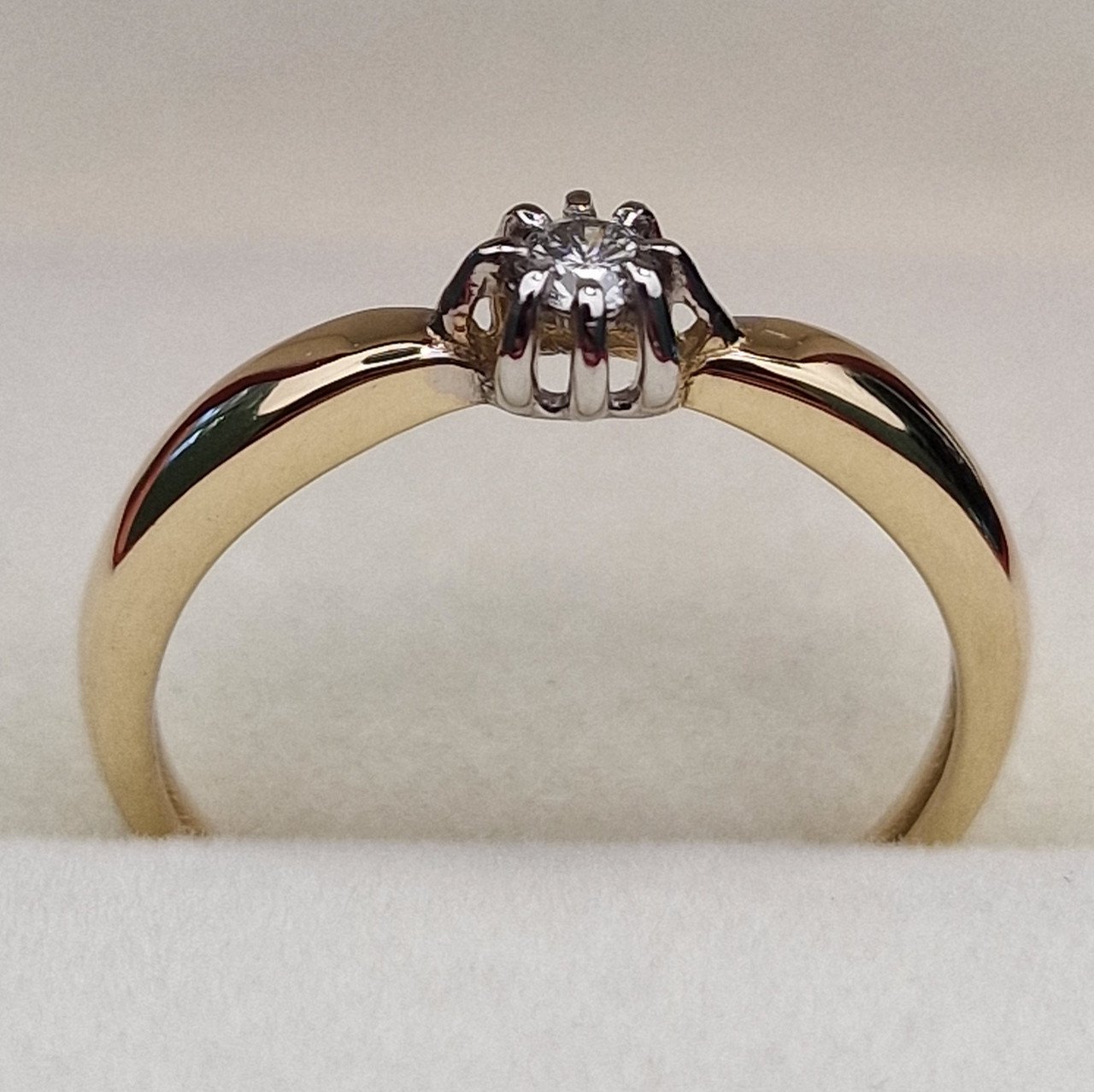 Кольцо Deimantas 100358756 16р 1,42гр 0,076ct. купить,NaN