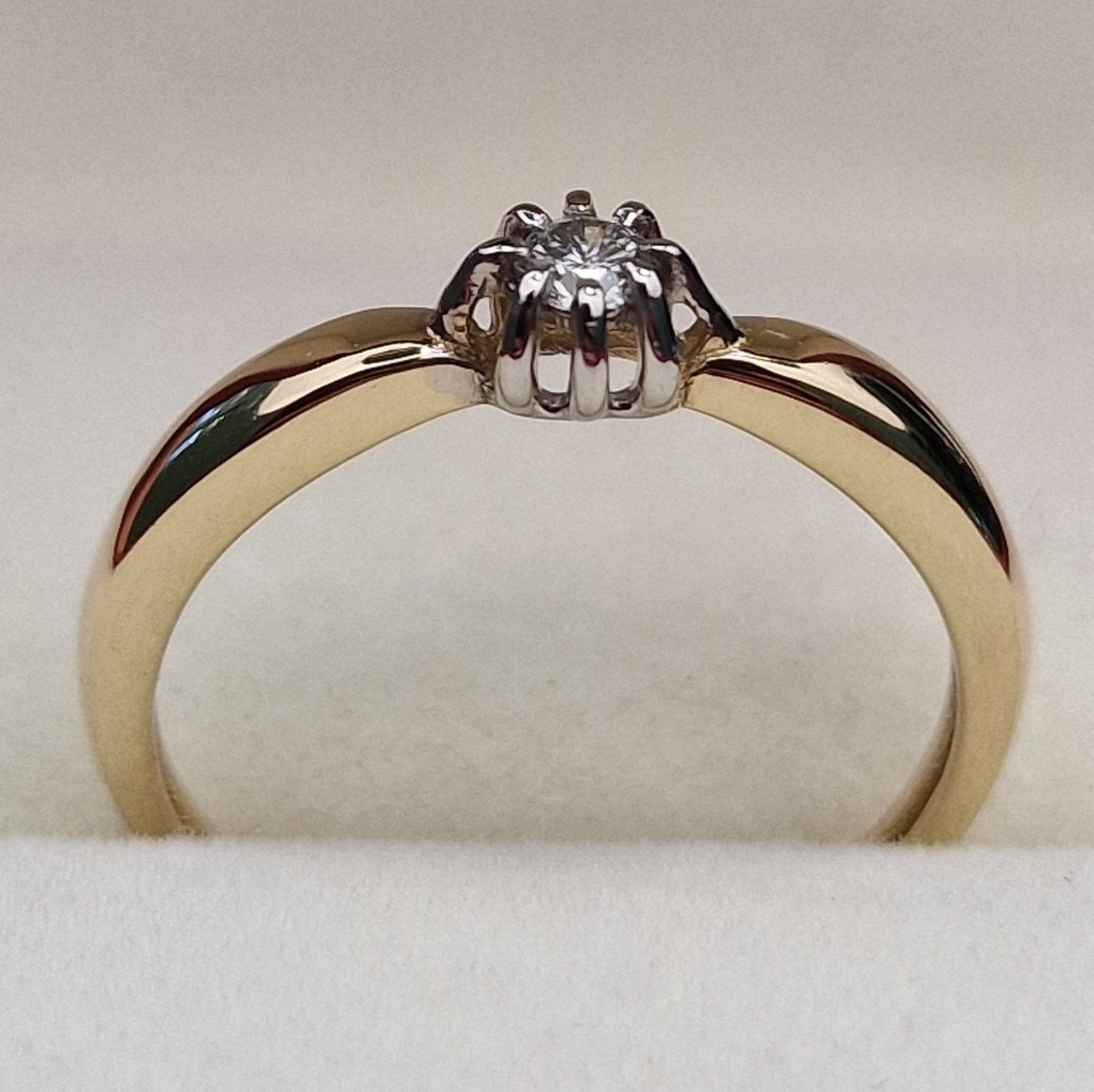 Кольцо Deimantas 100358756 16р 1,42гр 0,076ct. купить,NaN