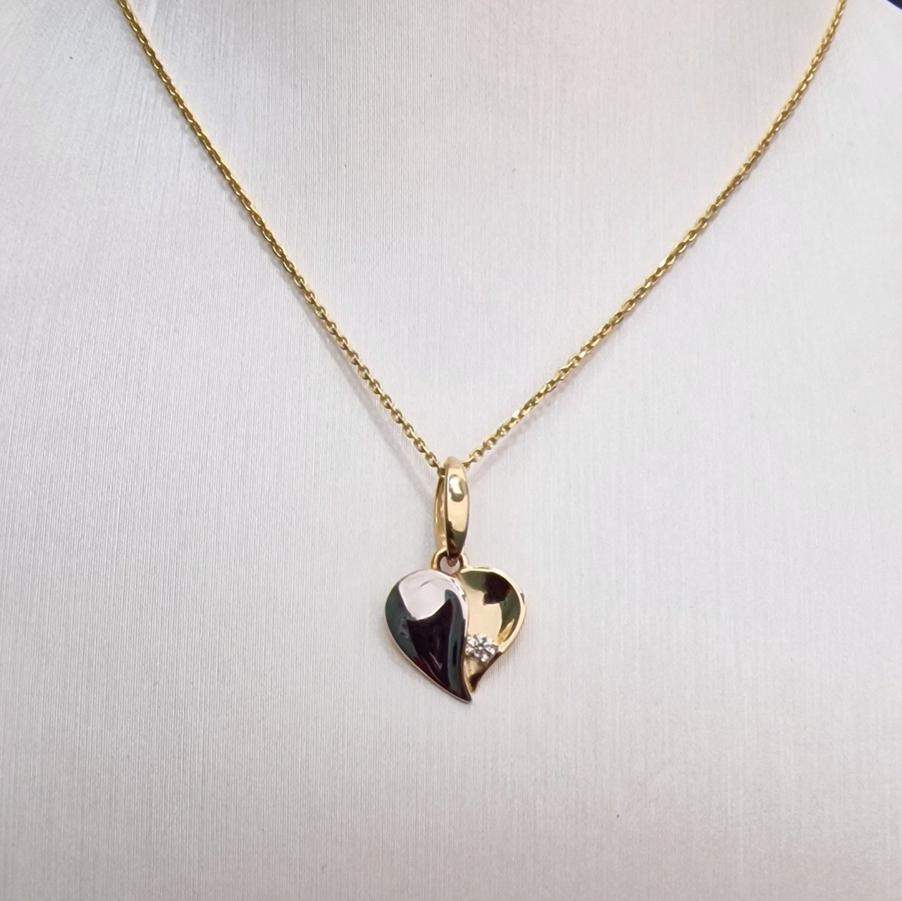 Кулон Deimantas 100358769 0,7гр 0,033ct. купить,NaN