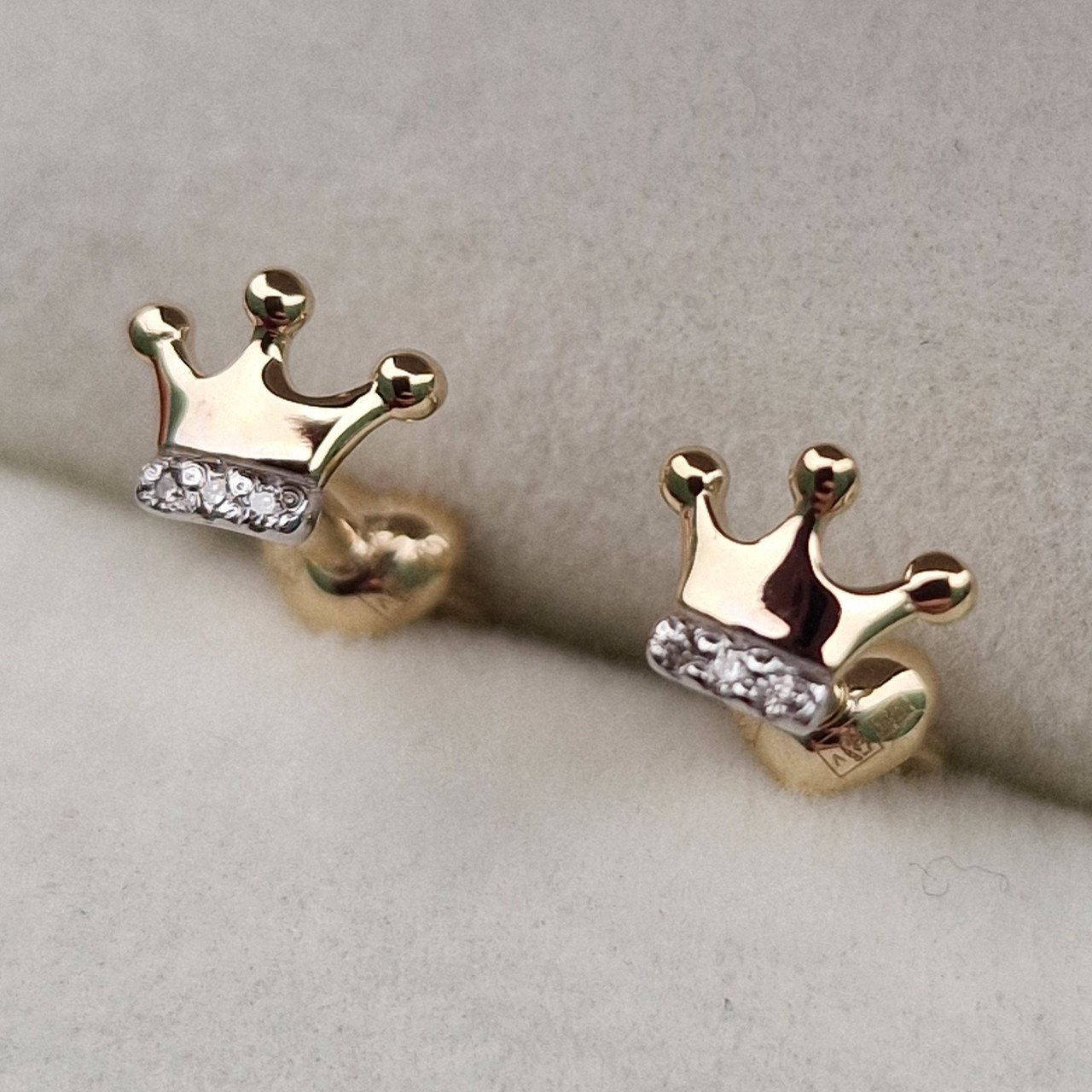 Серьги Deimantas 100358831 0,86гр 0,006ct. купить,NaN