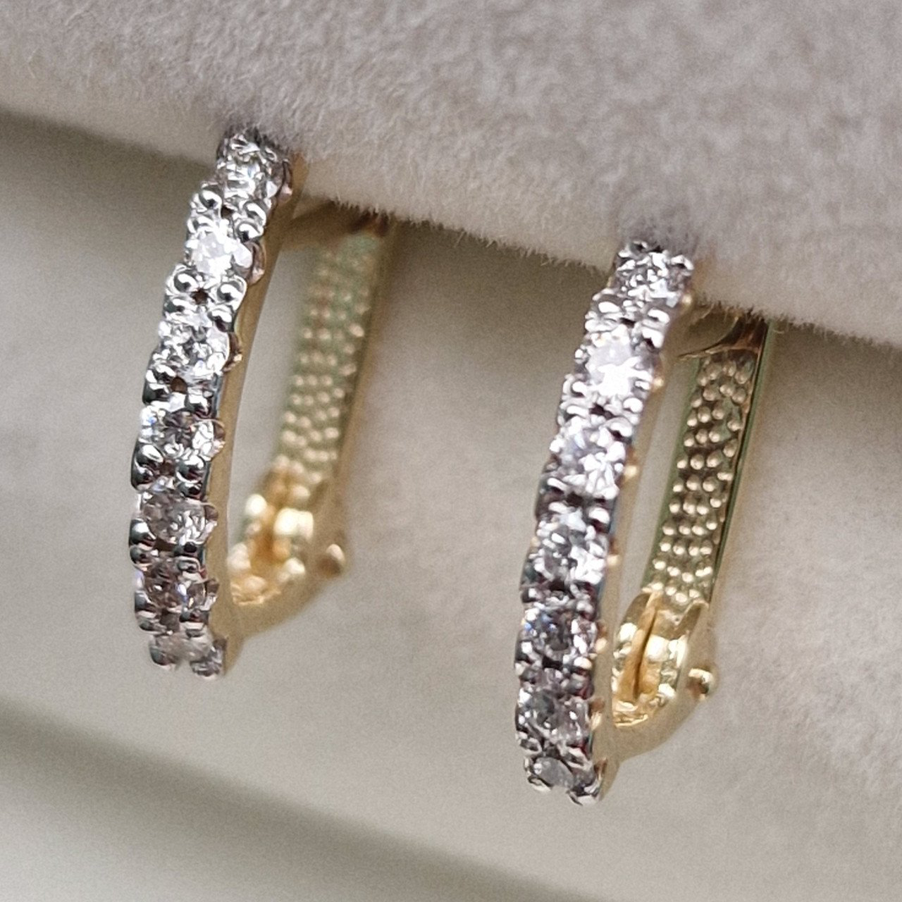 Серьги Deimantas 100358930 1,22гр 0,19ct. купить,NaN