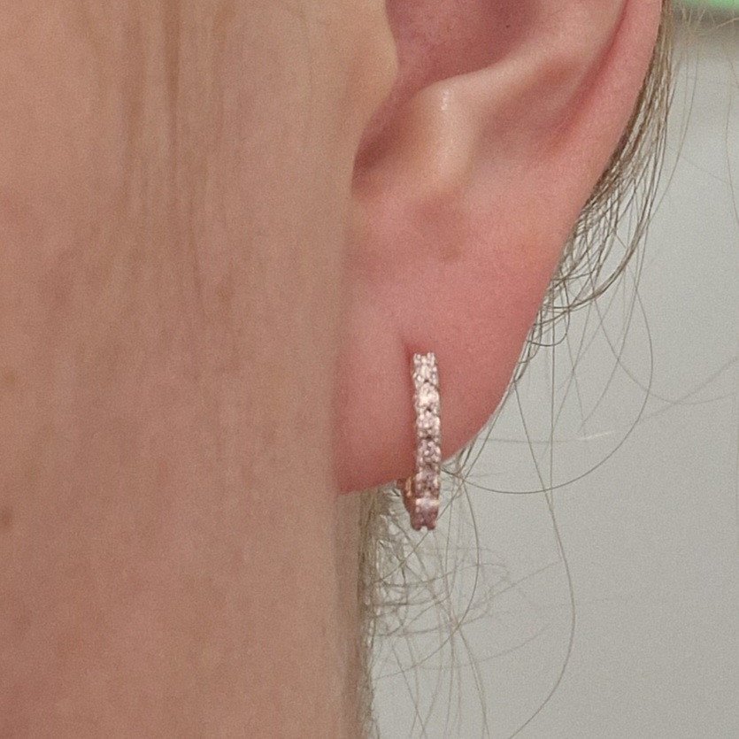 Серьги Deimantas 100358930 1,22гр 0,19ct. купить,NaN