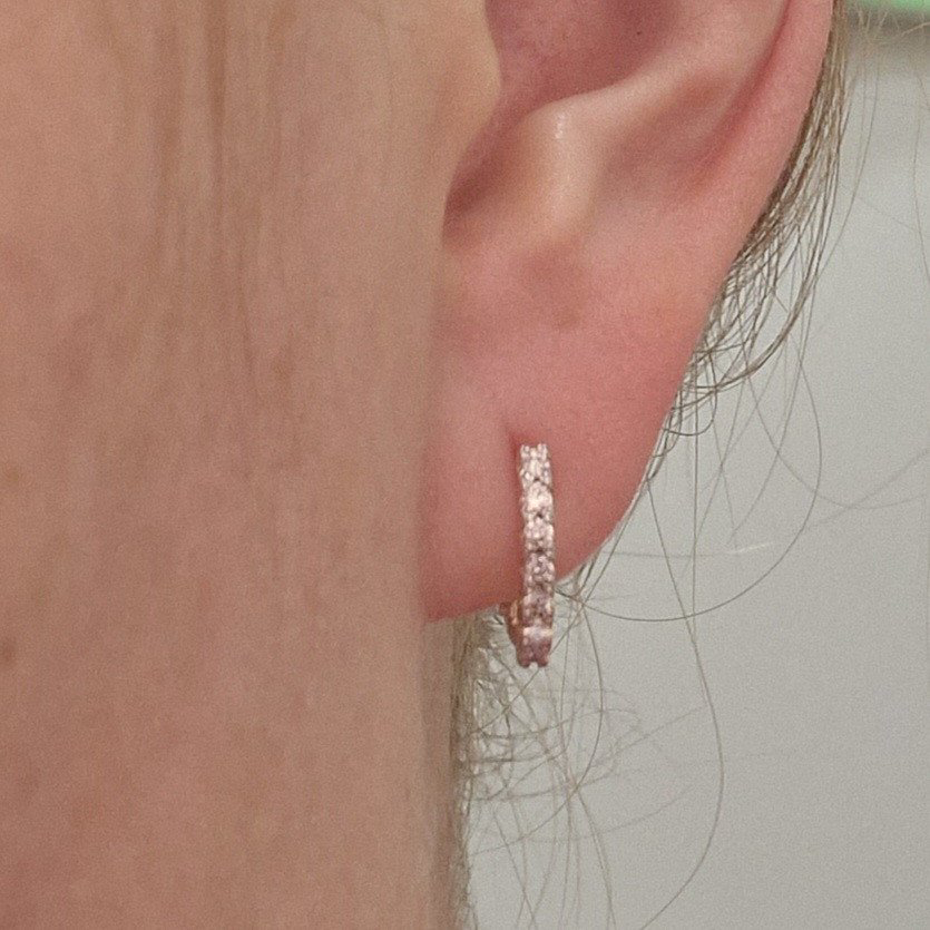 Серьги Deimantas 100358930 1,22гр 0,19ct. купить,NaN