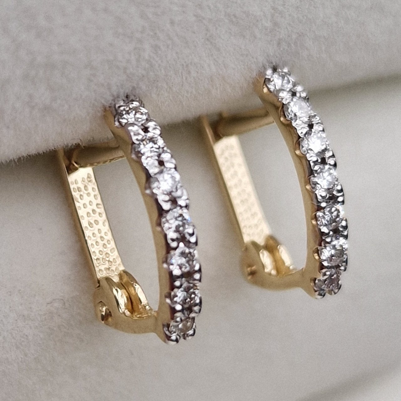Серьги Deimantas 100358930 1,22гр 0,19ct. купить,NaN